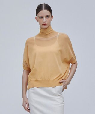 BEIGE， LIANE / タートルプルオーバー Light Orange