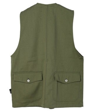 CRAFT STANDARD BOUTIQUE 【リサイクル】ヘビーツイルワークベスト Khaki