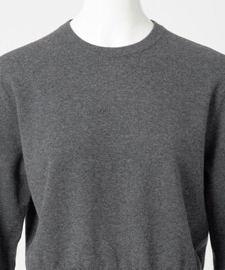 23区 S 【エステータ】クルーネック プルオーバーニット グレー系