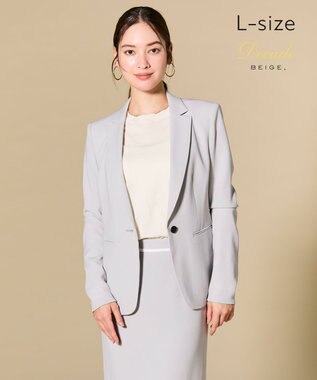 BEIGE， 【Lsize・セットアップ対応】CINDY / テーラードジャケット