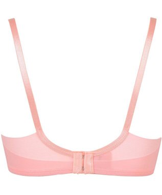 Wing ノンワイヤーブラジャー 【シンクロブラ】 動いてもズレにくい やさしくボリュームメイク MB4017 ウイング／ワコール ピンク