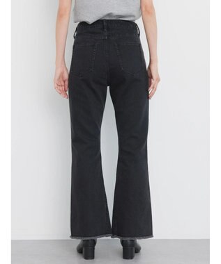 AMERICAN HOLIC マチ付きフレアデニム Black