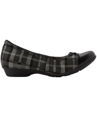 ASICS WALKING ペダラ レディース 2.0cm ヒール ブラック系