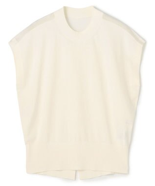 BEIGE， NADIA / シアーコンビ ストレッチニット Ecru