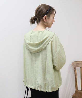 AMERICAN HOLIC フーディーシャツ Light Khaki