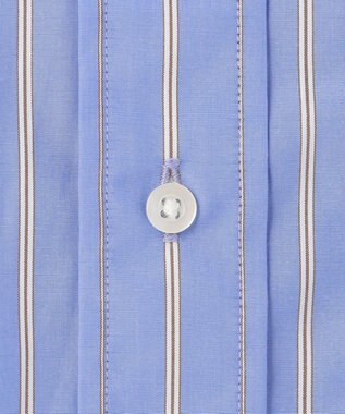 J.PRESS YORK STREET 【UNISEX】ストライプ シャツ ブルー系1