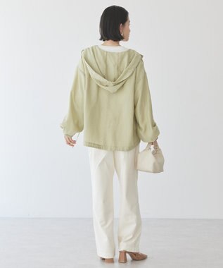 AMERICAN HOLIC フーディーシャツ Light Khaki