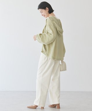 AMERICAN HOLIC フーディーシャツ Light Khaki