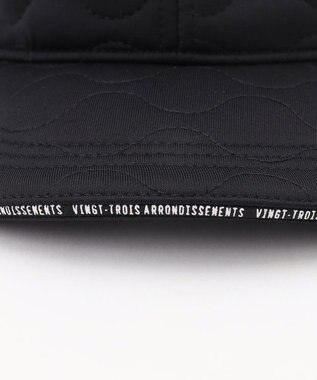 23区GOLF 【UNISEX】ウェーブキルトキャップ ブラック系