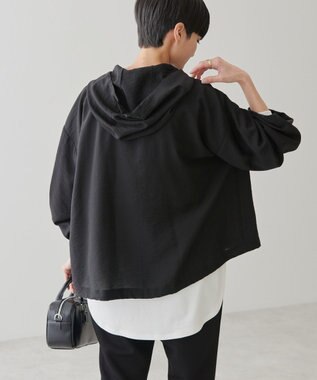 AMERICAN HOLIC フーディーシャツ Black