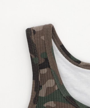 WEGO 【カップ付きインナー】ロゴスタッズカップインタンク 柄1