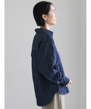 Te chichi デニムシャツ ネイビー