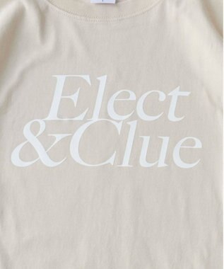 WEGO 【ANGIE VINTAGE】フロッキーロゴプリントロンT ライトベージュ