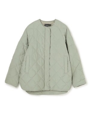 UNFILO 【自宅で洗濯OK / 軽量で暖かい】TAIONコラボ キルティングブルゾン カーキ