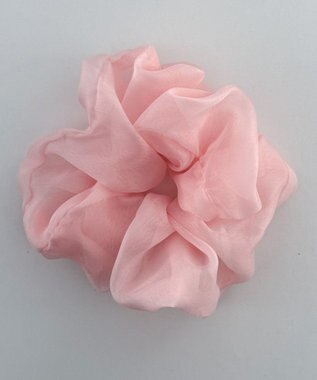 WEGO LキラキラBIGシュシュ ライトピンク