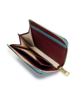 PELLE BORSA コンパクト財布 Reinette Goods レネットグッズ 4797 ブルーグレー