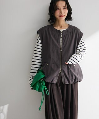 Green Parks ナイロンバルーンベスト