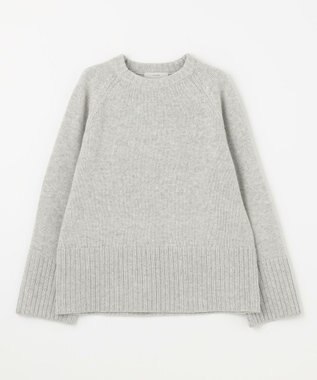 ANY 【6色展開】ラムウールラグランスリーブニット グレー