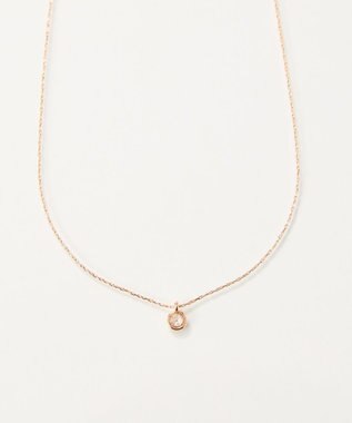 Phoebe 【限定セット】プチベゼルストーンネックレス×2wayグレースツイストラインイヤリング マルチ1