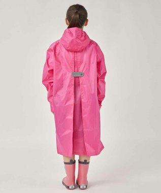 BEAMS SCHOOL レインコート ランドセル対応／収納袋付き ピンク