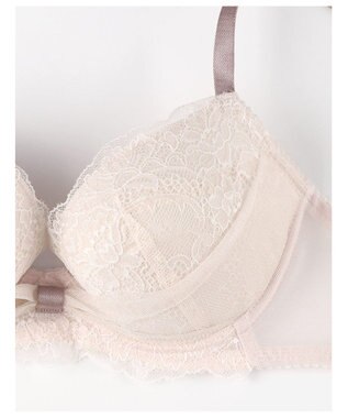 WACOAL 【ファーストリボンブラ】 ブラジャー 【若い世代の体型特徴を考えた設計仕様】 きれいな谷間をメイクしてキープ まるみのあるシルエット レディース BRB409 /ワコール カカオ