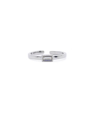 blancotokyo 【金属アレルギー対応】スクエアストーンリング GEMMA RING