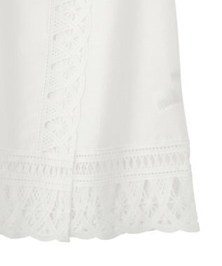 Green Parks ２ｗａｙレースキャミワンピース Off White