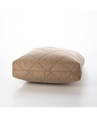 UNBILLION カシュカシュ cachecache / ナイロンキルティングチェーン手提げトート ベージュ