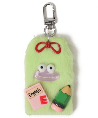 WEGO ミニラッキーチャームモンスターぬいぐるみキーホルダー グリーン