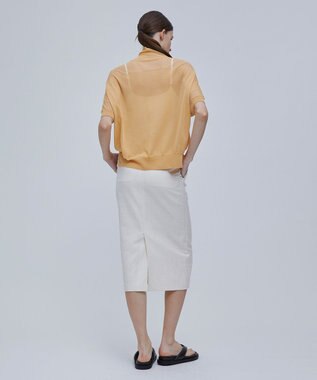 BEIGE， LIANE / タートルプルオーバー Light Orange