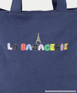 LA BAGAGERIE BARBAPAPA×LA BAGAGERIE   バーバパパコラボ　2WAYバッグ　Ｓ ネイビー