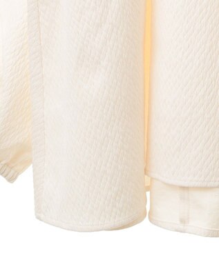 AMERICAN HOLIC ラグランジャガードロングブラウス Ivory