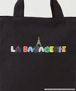 LA BAGAGERIE BARBAPAPA×LA BAGAGERIE   バーバパパコラボ　2WAYバッグ　Ｓ ブラック