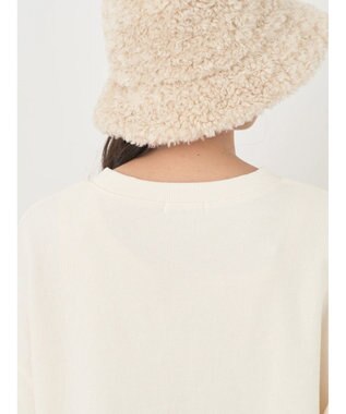 earth music&ecology アソートロゴスウェット Ivory