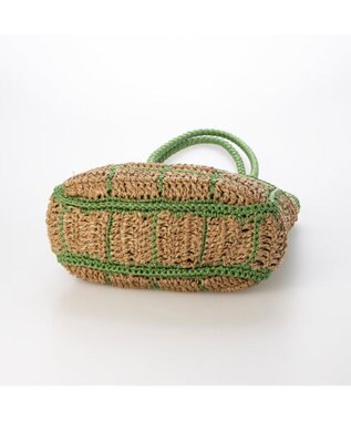 UNBILLION カシュカシュ cachecache / 手編みウィンドペントート グリーン