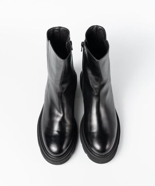 BONTRE 【LucaGrossi/ルカグロッシ】厚底ショートブーツ/H427T-UA ブラック