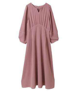 Green Parks ・ＥＬＥＮＣＡＲＥ　ＤＵＥボリュームスリーブワンピー Pink