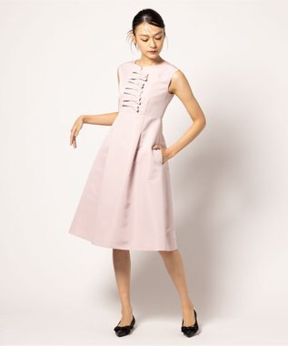 TOCCA 【洗える・消臭】WITH RIBBONS ドレス ピンク系