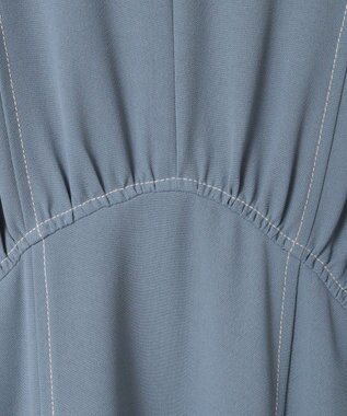 Green Parks ・ＥＬＥＮＣＡＲＥ　ＤＵＥボリュームスリーブワンピー Blue