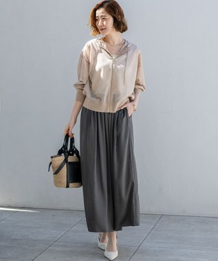 23区 【先行予約】VIOLAd'ORO アバカ レザーポケット 2WAY トートバッグ ブラック系