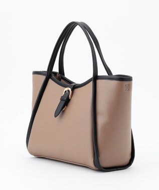 ANY SIS 【2WAY】ベルトベーシック トートバッグ モカ×ブラック