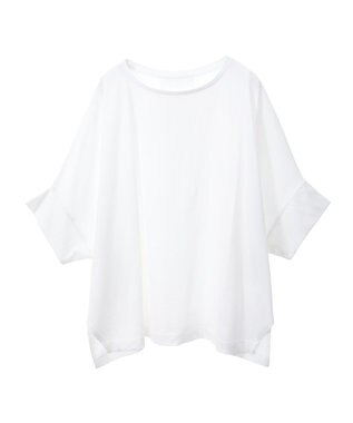 Green Parks 冷やっとすずやかドルマンプルオーバー Off White