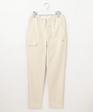 PW CIRCULUS 【WOMEN】コーデュロイ テーパードパンツ ホワイト系