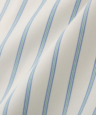 AMERICAN HOLIC 【イージーケア】バックギャザースキッパーシャツ Stripe Ivory