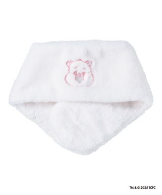 MOONBAT Care Bears(ケアベア) フェイクファーマフラー 手洗い可能 オフホワイト