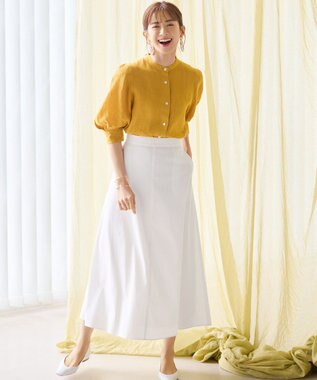 23区 【STORY7月号掲載】バッファローホーン イヤリング ベージュ系1