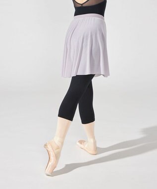 Chacott スカート付レギンス グレージュ