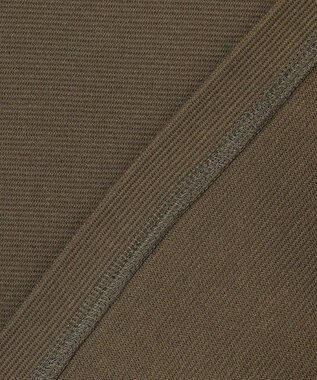 uncrave コットンミラノ アメスリ トップス（uncrave WHITE） カーキブラウン