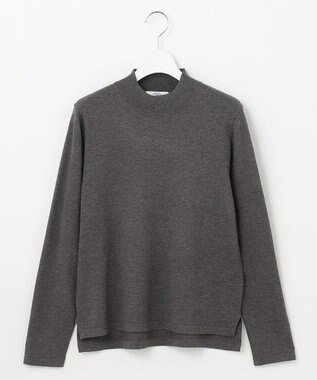 J.PRESS LADIES 【洗える】PRINCE ハイネック ニット グレー系