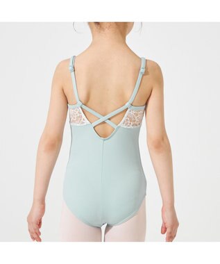 Chacott キャミソールレオタード シーグリーン